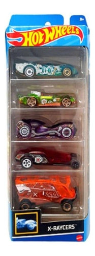 Hotwheels Pack X5 Autos Coleccionables Surtidos