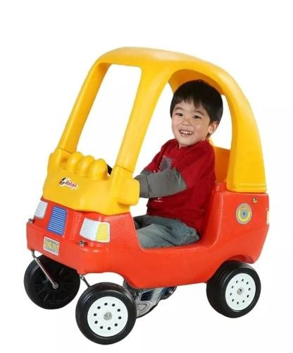 Auto Pata Pata Deportivo Techo Baúl Berlina Niños Rotoys