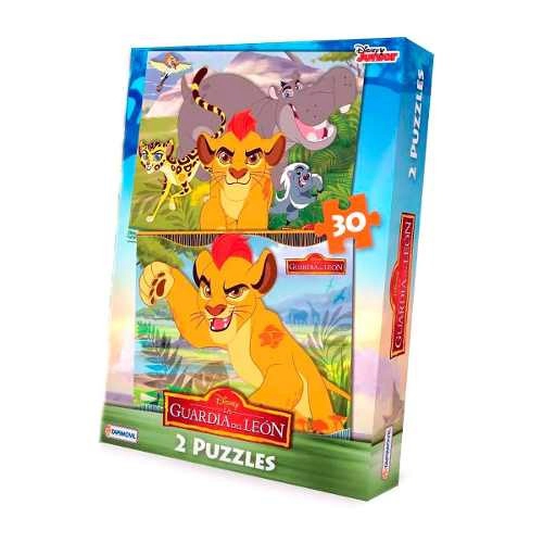 Rompecabezas La Guardia Del Leon (rey Leon) Disney 2 Puzzles