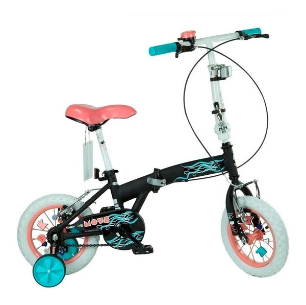 Bicicleta Bia Rodado 12 Plegable Disney Original