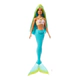 Muñeca Barbie Sirena Cabello De Colores