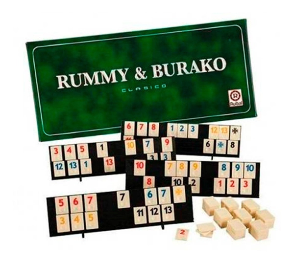 Rummy & Burako Clásico Ruibal 2 A 4 Jugadores