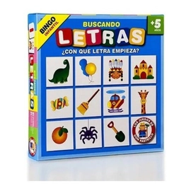 Juego De Mesa Bingo Infantil Buscando Letras Ruibal Original