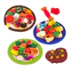 Masas Para Moldear Set Picnic Con 8 Potes Platos Y Moldes