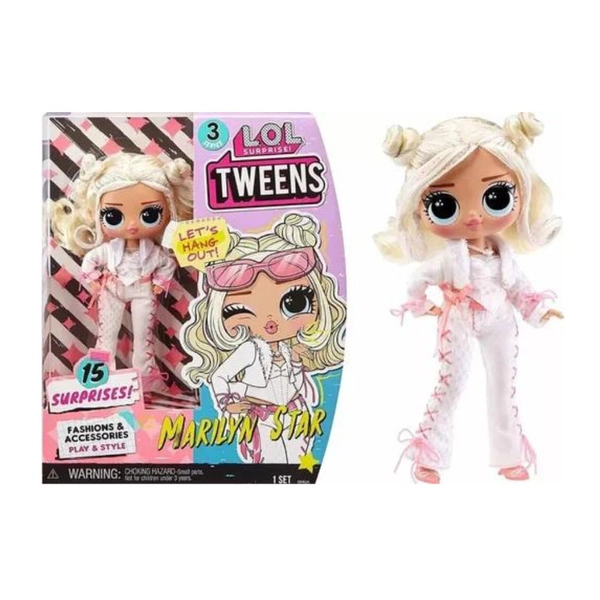 Muñeca Lol Surprise Tweens Marilyn Con 15 Sorpresas Serie 3 Original