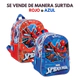 Mochila Escolar Spiderman Tech Espalda 12' Surtido Wabro