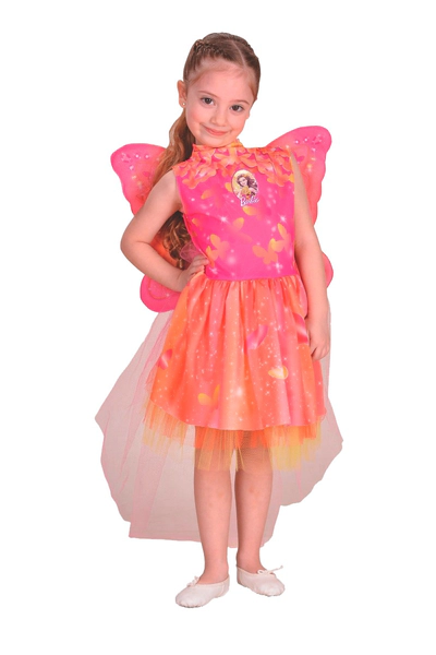 Disfraz De Barbie Puerta Secreta Con Alas Licencia New Toys