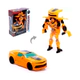 Robot Transformer Figura De Acción Auto Robot Con Accesorios Amarillo