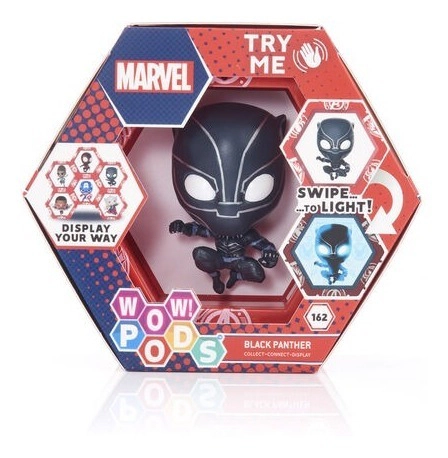 Figura Luminosa Wow! Pod De Black Panther - Original Marvel