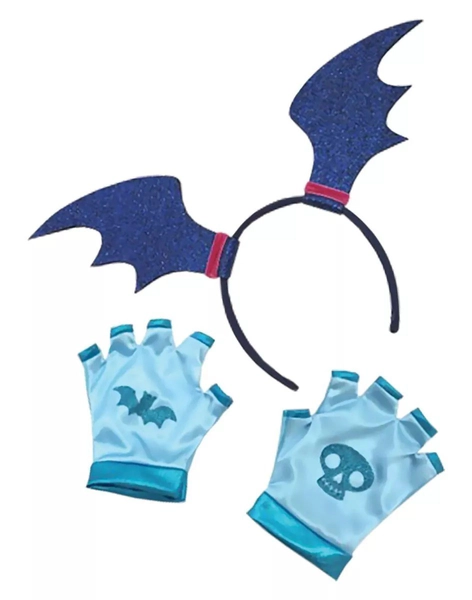 Vampirina Original Disney Junior Kit Con Vincha Y Guantes