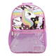 Mochila Escolar Unicornio Con Glitter Estilo Metalizado