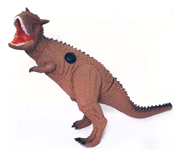 Dinosaurio Soft Carnotauro Con Luz Y Sonido Dinopark
