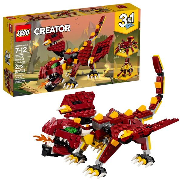 Lego Creator Criaturas Misticas 223piezas 3en1 Original