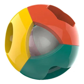 Pelota Sonaja Para Bebé Desarrollo Motriz Visual Auditivo