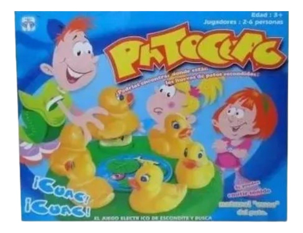 Juego De Mesa El Pato Cuack 2 A 6 Jugadores