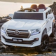 Auto A Batería Toyota 12v Control Remoto Padres Luz Sonido BLANCO