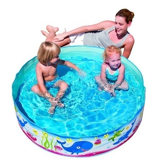 Pileta Rigida Enrollable Bestway 152 X 25 Cm Niño Bebes
