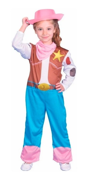 Disfraz Sheriff Callie T0 Niña Orig New Toys Envio Gratis