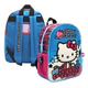 Mochila Escolar Hello Kitty Planeta De Espalda 12' Wabro