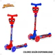 Monopatin Spiderman Hombre Araña Altura Regulable