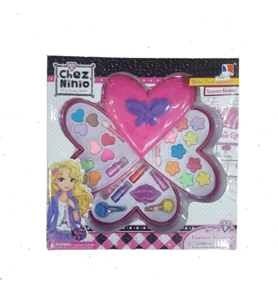 Set De Maquillaje Y Pinturas De Juguete Con Forma De Corazón