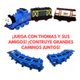 Tren Thomas De Juguete A Baterias Con 4 Vagones Y 14 Piezas
