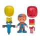 Blippi Muñeco Explorador Con Ropa Intercambiable 7 Piezas