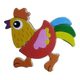 Rompecabezas Puzzle Gallo Animalitos Encastre Didactico
