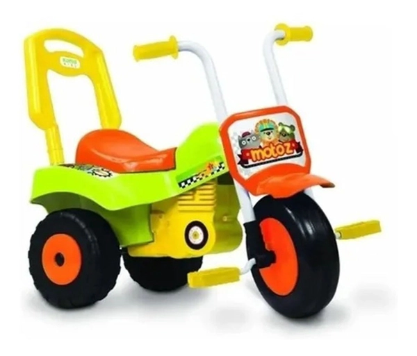 Triciclo Moto Z Infantil Nena C/ Caño Y Baul