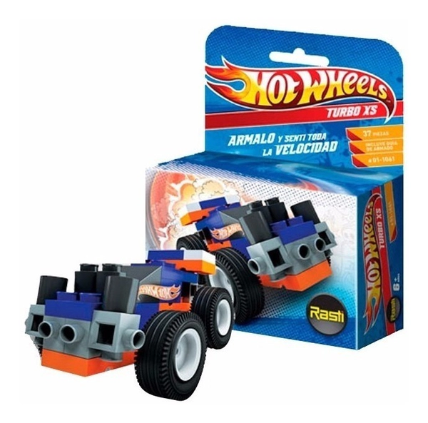 Hot Wheels Bloques Auto Turbo Xs Rasti Coleccionable