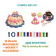 Playset Masas Moldeables Torta De Cumpleaños C/accesorios