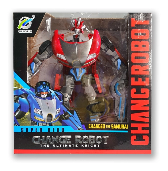 Transformers Coleccionables Auto Carrera Simple Armado 16cm