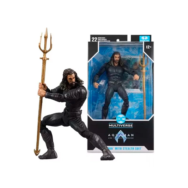 Figura De Accion Dc Multiverse Aquaman Stealth Suit 18cm