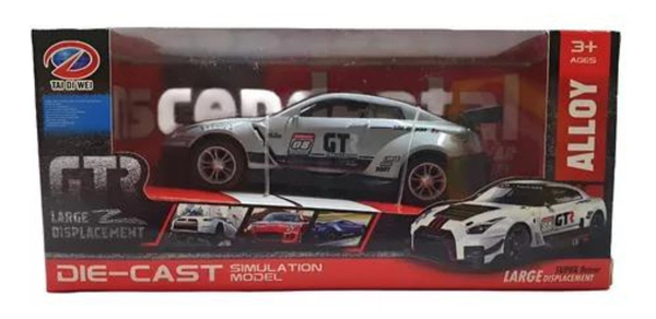 Auto Deportivo De Colección Metal Escala 1:43 Pullback
