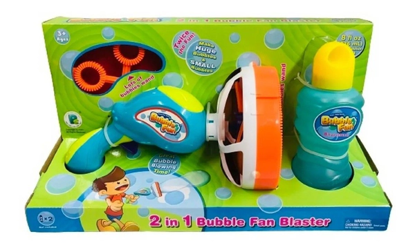 Burbujero Pistola Bublle Fun Jumbo 2 En 1