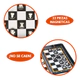 Juego De Mesa Ajedrez Con Iman Magnetico