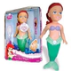 Muñeca Ariel Baño Mágico Disney Sumerge Su Cola Habla 40 Cm