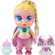 Super Cute Regi Muñecas Heroínas Biberón Y Mascota Cuotas