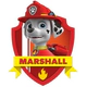 Paw Patrol Mochila Peluche C/ Tiras Jardin Marshall Original
