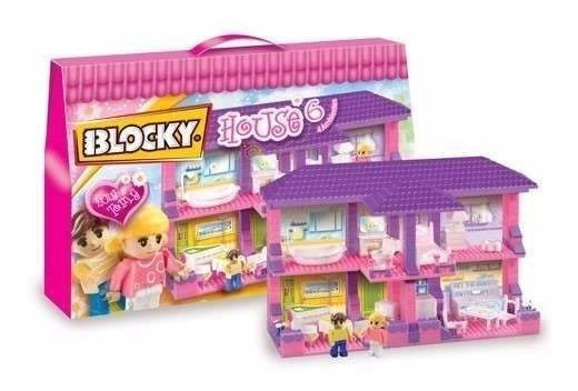 Blocky Set Bloques House 4 Ambientes Luly Y Tomy Original
