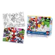 Puzzle Spidey 24 Pizas Gigante De Piso Bifaz Spiderman