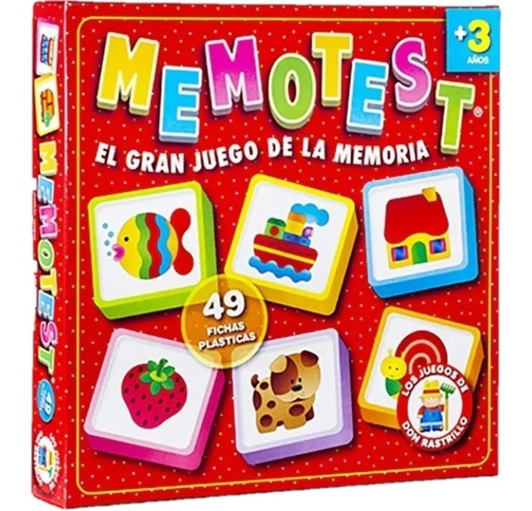 Juego Memotest Infantil Ruibal Don Rastrillo Original