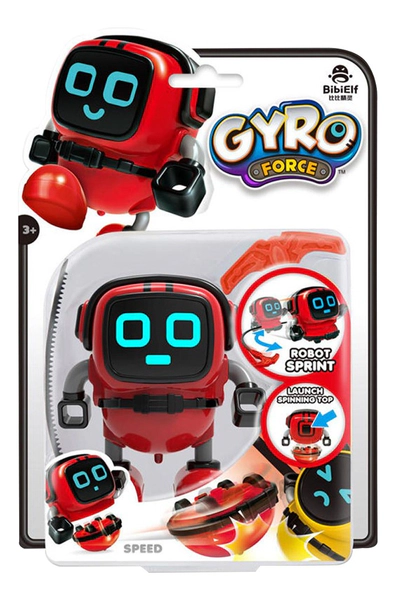 Robot De Juguete 3 En 1 Robot Trompo Vehículo A Fricción
