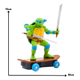 Tortugas Ninja Con Skate Y Accesorios 12cm Surtido Wabro