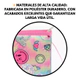 Cartuchera Desplegable Footy Smile Arco Iris Gran Capacidad