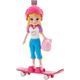 Polly Pocket Actividades De Verano Con Monopatin Mattel