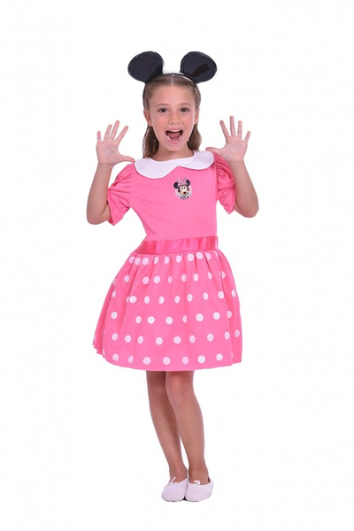 Disfraz De Minnie Mouse C/accesorio Luminoso Orig New Toys