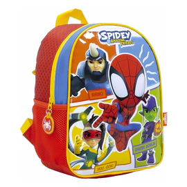 Mochila Escolar Spidey Villanos De Espalda 12' Surtido Wabro