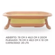 Bañera Plegable Para Bebe Ok Baby 25 Litros