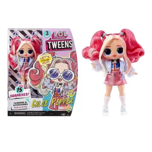 Muñeca Lol Surprise Tweens Chloe Con 15 Sorpresas Serie 3 Original